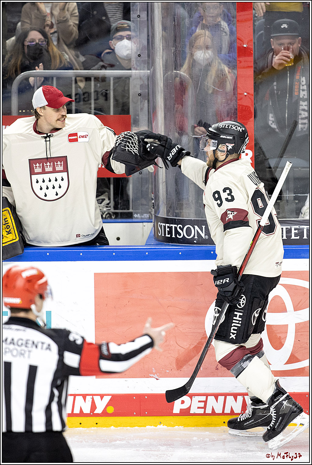 PENNY DEL;  Koelner Haie - EHC Red Bul Muenchenl; Koeln, 18.03.2022